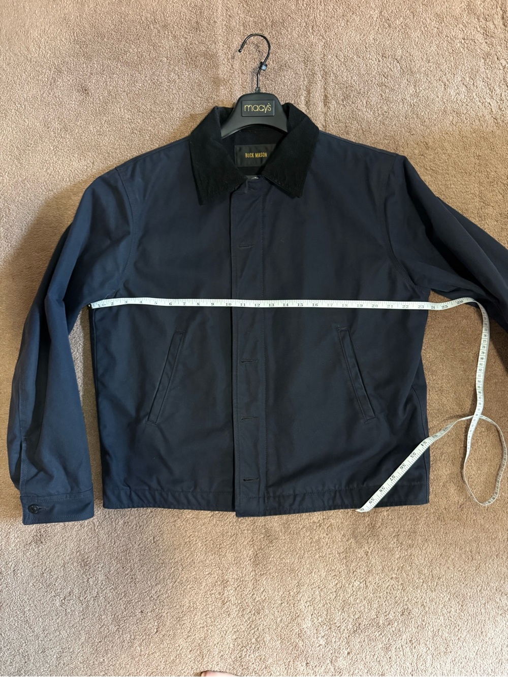 Buck Mason N1 Deck Jacket - Navy